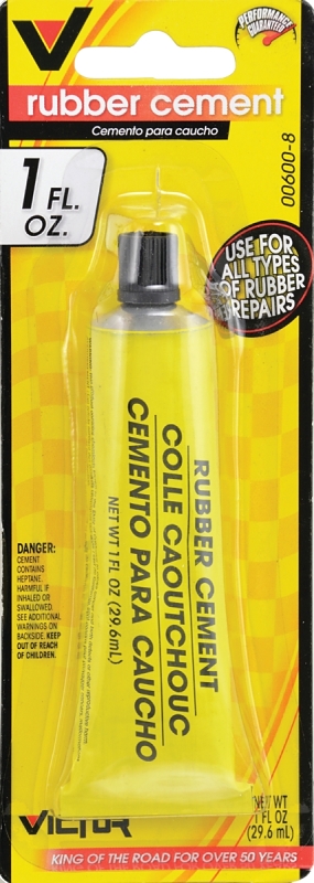 RUBBER CEMENT TUBE 1OZ        