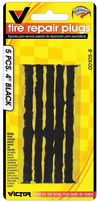 STRING REFL 5PC BLACK 4IN     