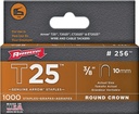 STAPLE RND F/T25 BX1100 3/8IN 