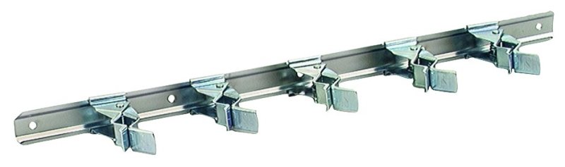 [1161363] CLIP TOOL STORAGE BAR 17IN ZNC
