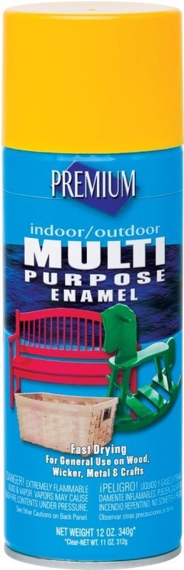 Yellow Multi-Purpose Spray Paint