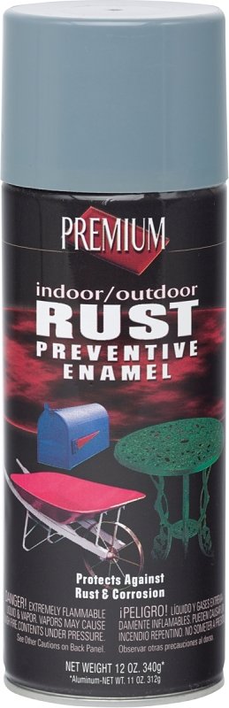 Smoke Gray Rust Prevention Spray Paint