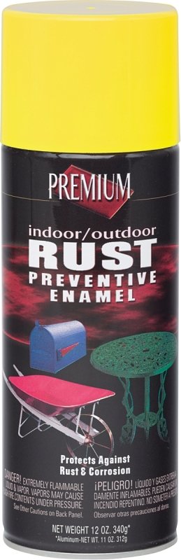 Yellow Rust Prevention Spray Paint
