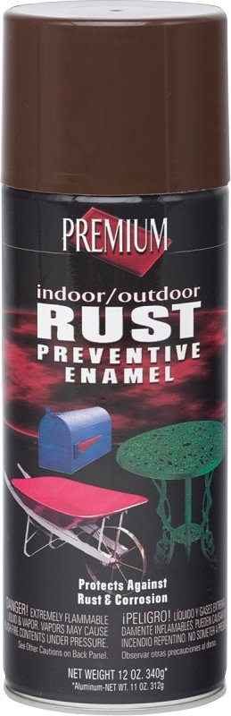 Brown Rust Prevention Spray Paint