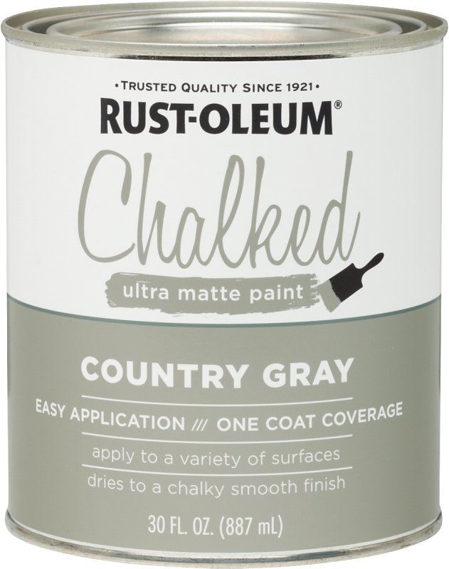 [5262159] PAINT CHALKED COUNTRYGRAY 30OZ