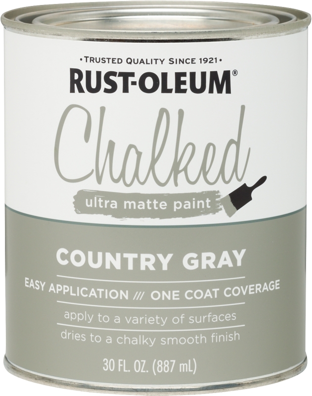 PAINT CHALKED COUNTRYGRAY 30OZ