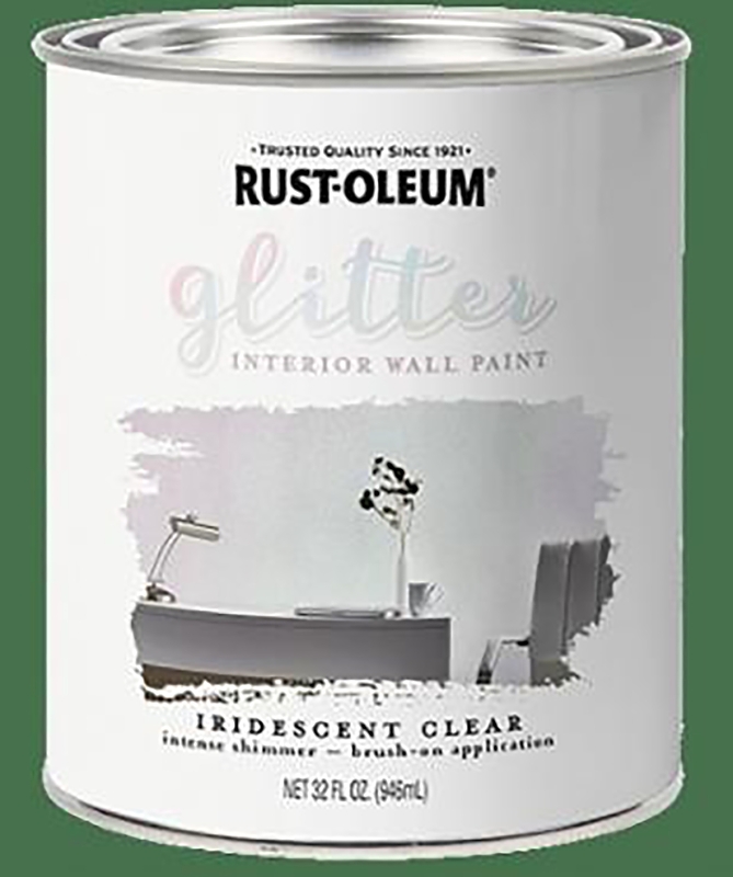 PAINT GLTTR IRIDESCNT CLR 32OZ