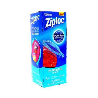 BAG FREEZER ZIPLOC 1 QT       