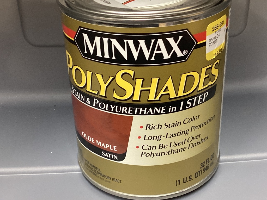 STAIN FINISH WD SAT OLD MPL QT