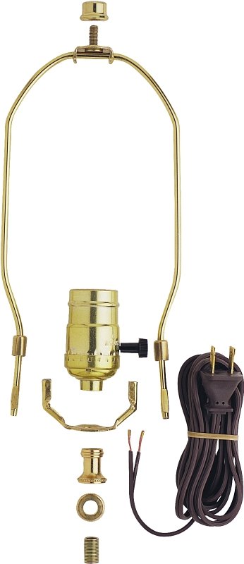 [6057574] MAKE LAMP KIT 3WAY SOCKET BRSS