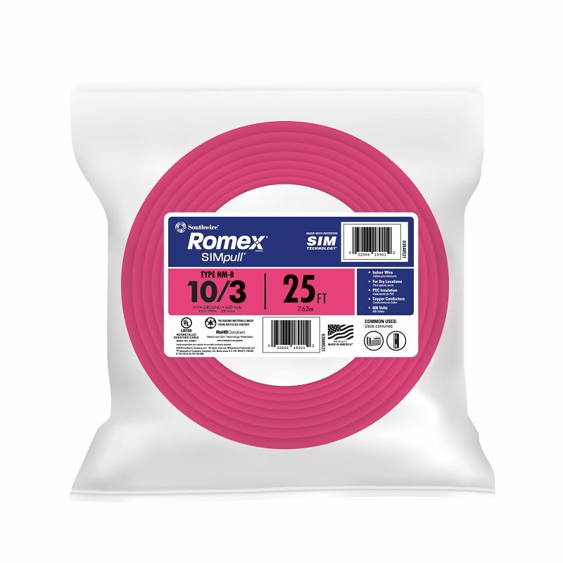 WIRE BUILD 10/3NM WGX25 FT 30A