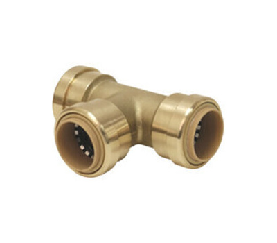 Push-Fit Plumbing Tee Reducer 3/4" x 3/4" x 1/2"