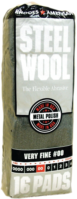 PAD STEEL WOOL 00 VERY FINE   