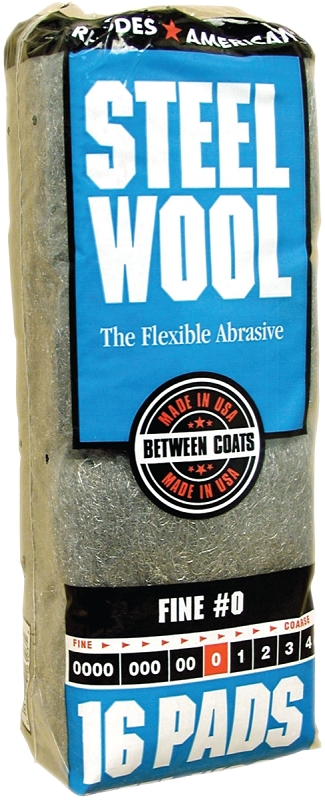 PAD STEEL WOOL 0 FINE         