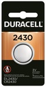 Lithium CR2430 3V Coin Cell Battery