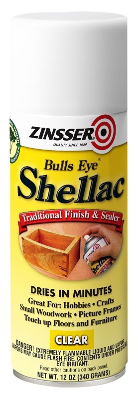 SHELLAC SEALER FINISH CLR 12OZ