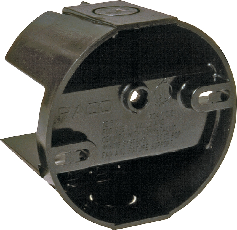 BOX FAN/FIXT PVC RND SDDL NEW 