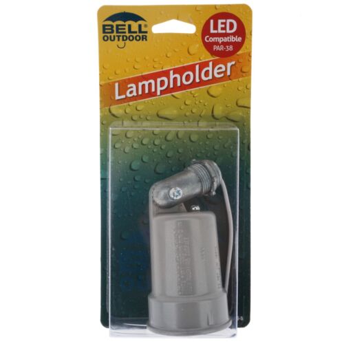 GRAY WTHRPRF LAMPHOLDER       