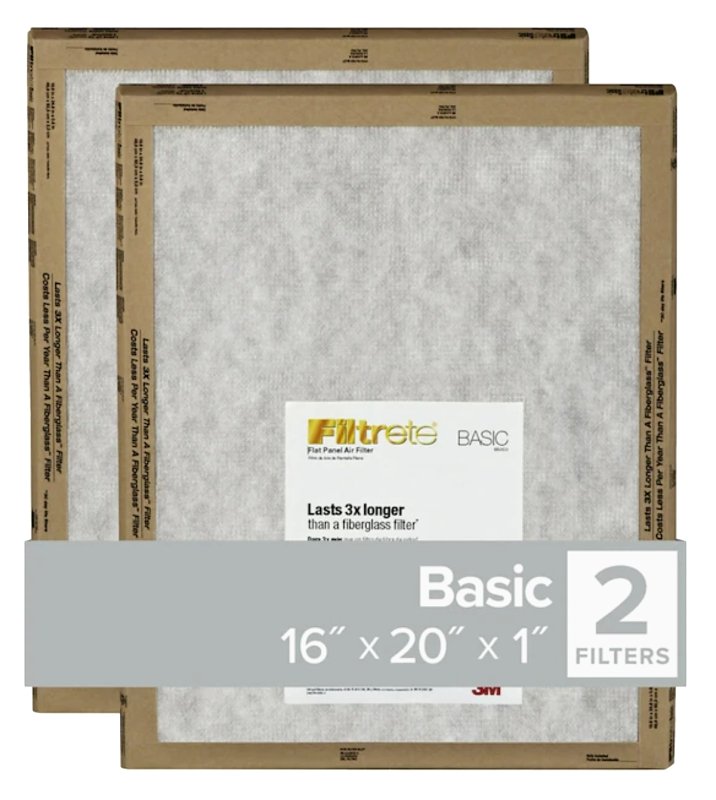 [7425622] AIR FILER 16X20X1 MERV 2      