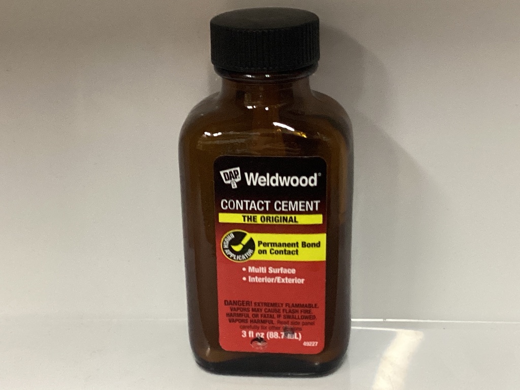 ADHESIVE CONTACT CEMENT 3OZ   