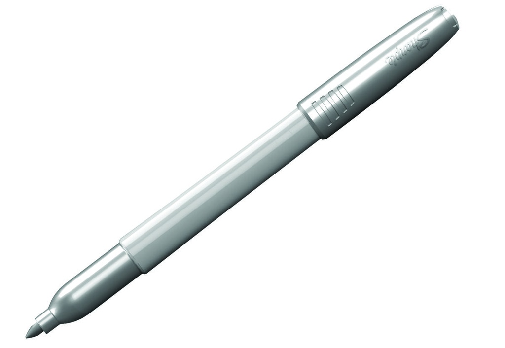 MARKER PERMNT FN POINT SILVER 