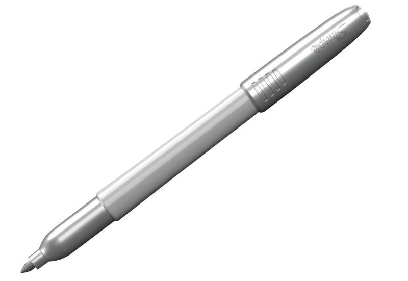 MARKER PERMNT FN POINT SILVER 