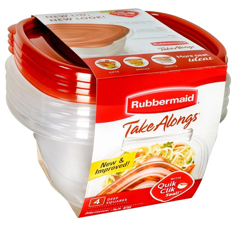 Deep Food Storage Container 5.2 Cup Capacity