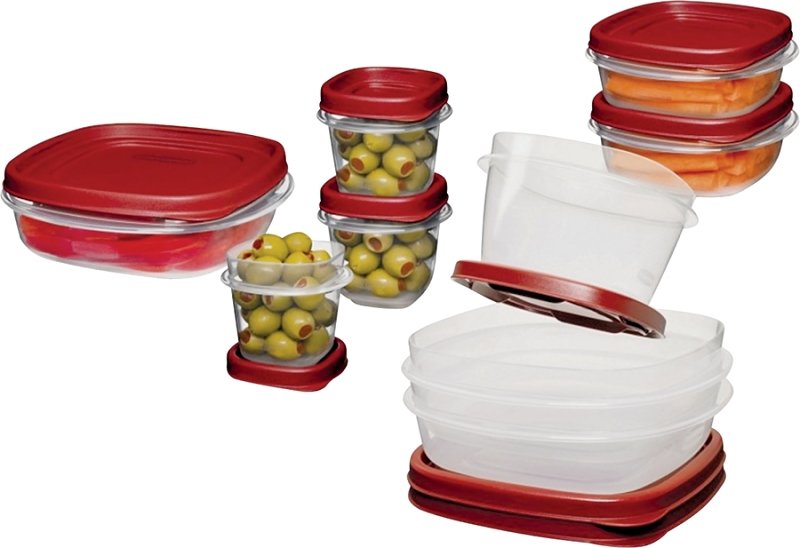 CONTAINER STORAGE FOOD 18 PC  
