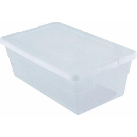 BOX STORAGE WHITE 6 QT        