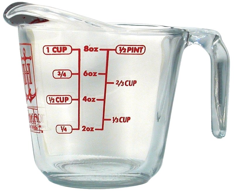 [2363356] CUP MEASURING 8OZ             