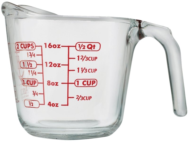 [7297120] CUP MEASURING 2 CUP           