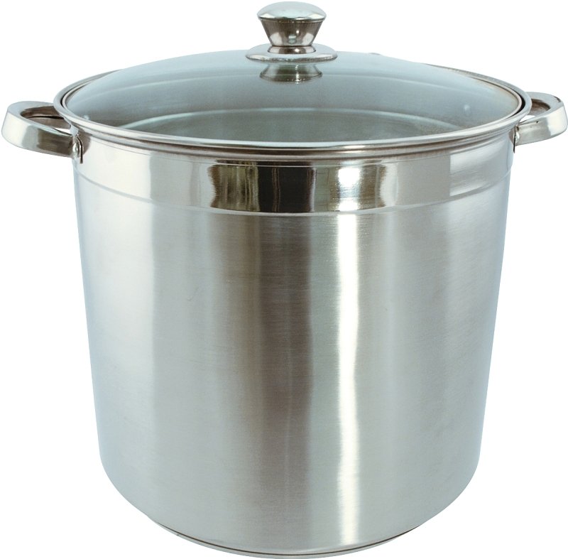8-Quart Stainless Steel Stock Pot with Lid