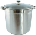 8-Quart Stainless Steel Stock Pot with Lid