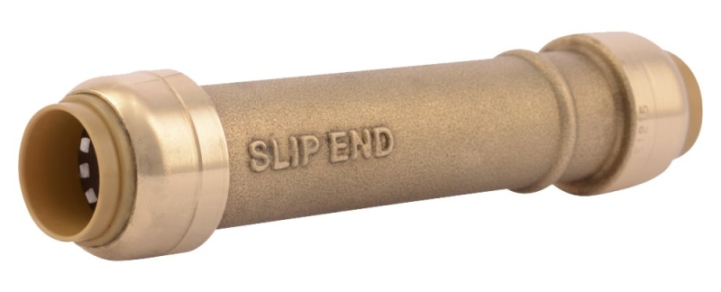 COUPLING PUSH FIT 1/2X1/2IN   