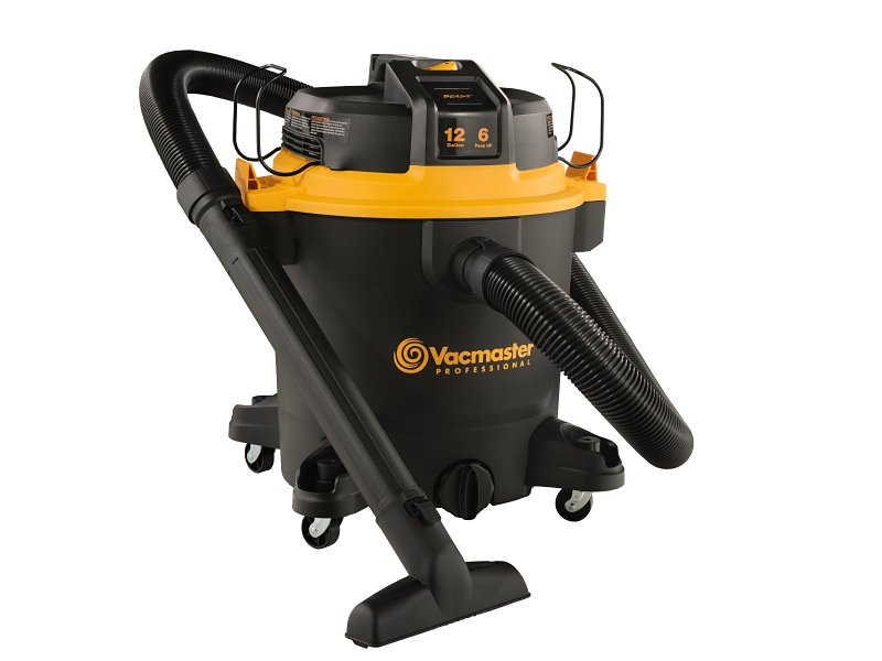 VACUUM WT/DRY BLK 6.0PHP 12GAL