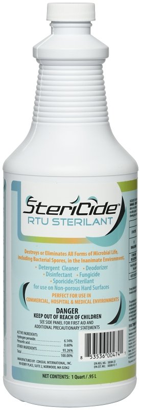 Disinfectant Sterilizer Solution - 1 Quart