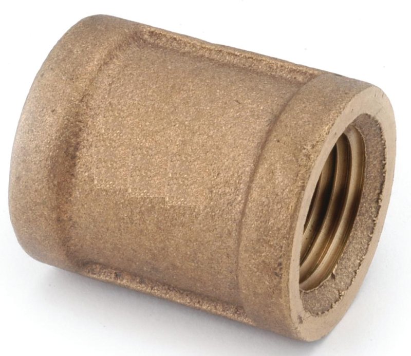 COUPLING BRASS 3/8FPT         