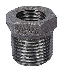 BUSHING BLACK HEX 3/8X1/4     
