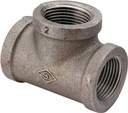 TEE BLK MALLEABLE PIPE 1/4    