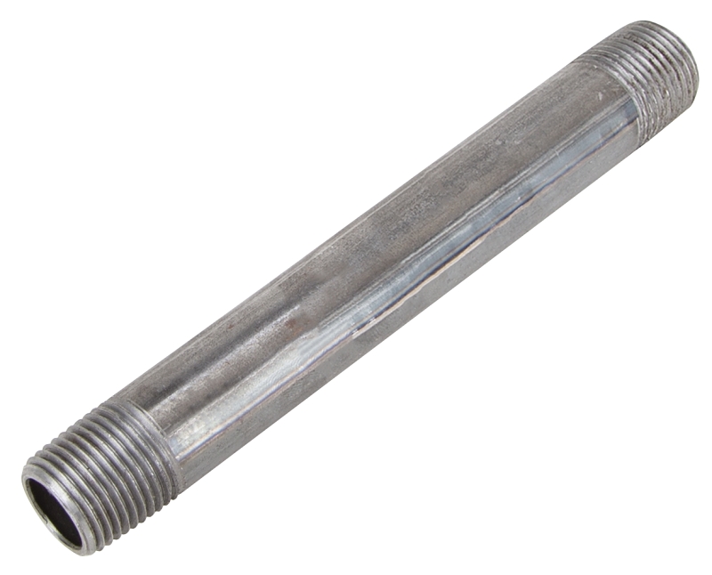 PIPE NIPPLE BLACK 1/2X2       