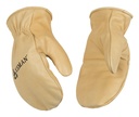 GLOVES GRAIN COWHIDE MITT MED 