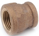 COUPLING BRASS IPT 3/8 X 1/4  