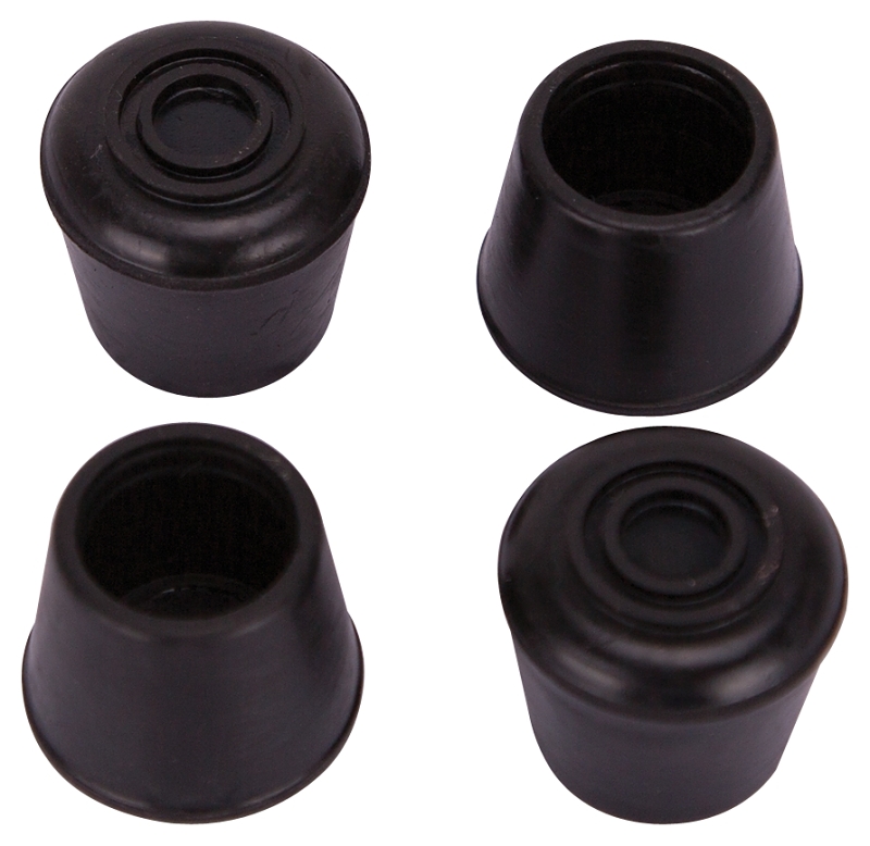 LEG TIP RUBBER 3/4 INCH BLACK 