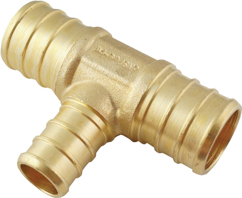 FITTING PEX TEE 3/4X3/4X1/2BRS