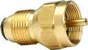 ADAPTOR PROPANE TANK BRASS    