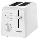 TOASTER COMPACT WHITE 2SL     