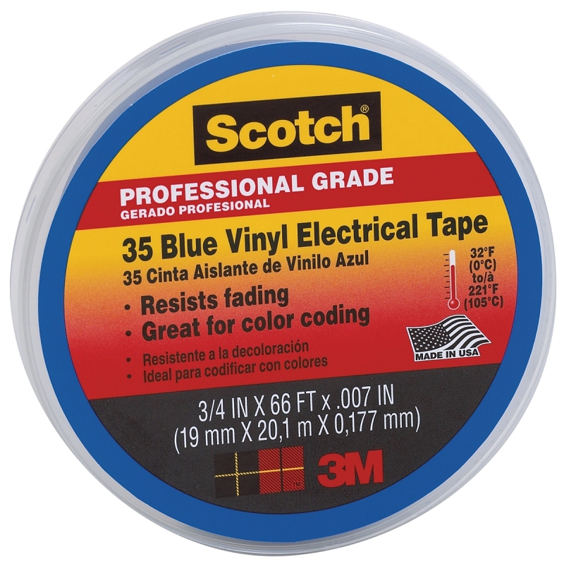 3/4 BLUE ELECTRICAL TAPE      