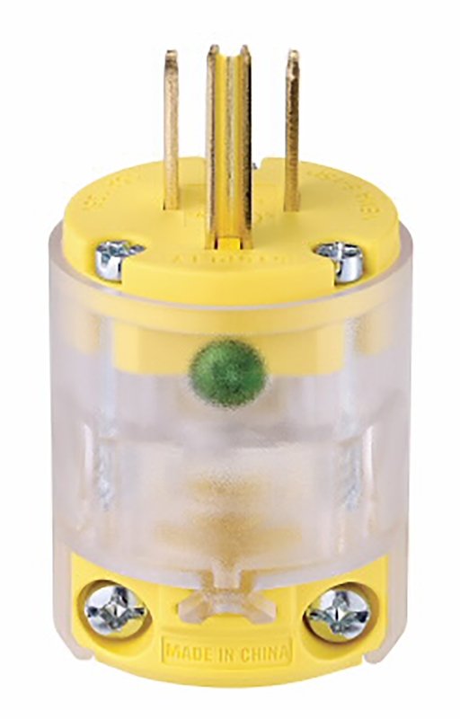 [8747719] PLUG BLD STRT LED YEL 15A 125V