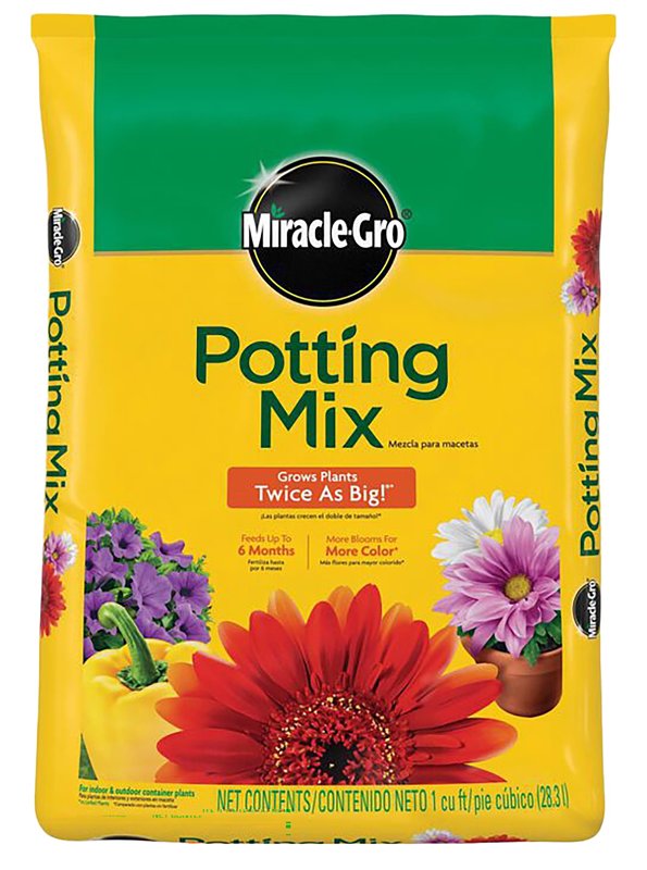 MIX POTTING SOIL ALL-PUR 1CUFT - Miracle-Gro