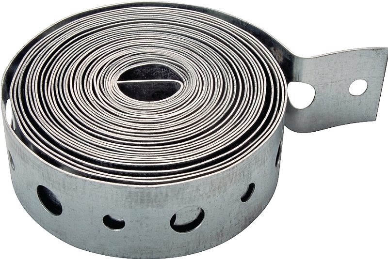 PIPE STRAP GALVANIZED 3/4X10  